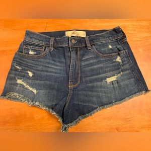 Hollister denim shorts